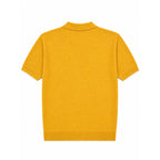 WEELZ Textured Zip Knit Polo - Yellow - view 2