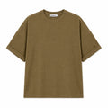 WEELZ Textured Cotton T-Shirt & Shorts Set - Olive - view 1
