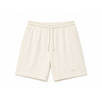 WEELZ Textured Cotton T-Shirt & Shorts Set - Off-White - view 2