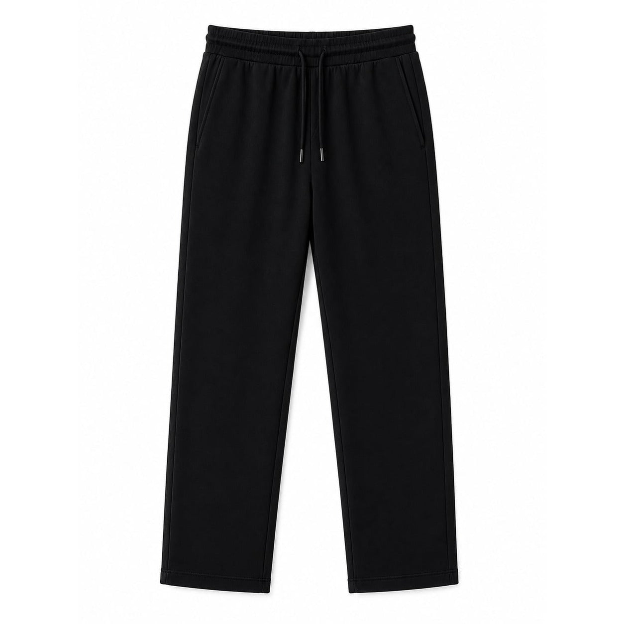 WEELZ Cotton Crew-Neck T-Shirt & Pants Set - Black - view 2