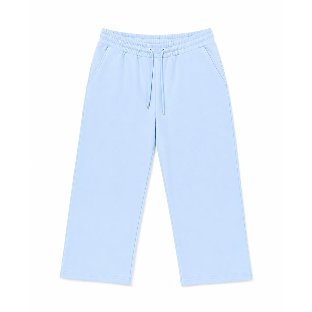 WEELZ Cotton Crew-Neck T-Shirt & Pants Set - Sky Blue - view 1