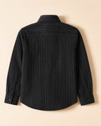WEELZ Boys' textured cotton shirt back view