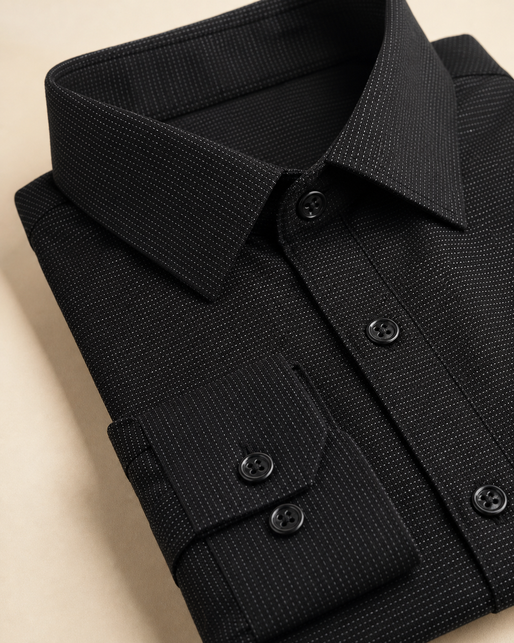 WEELZ Boys' textured cotton shirt fabric detail
