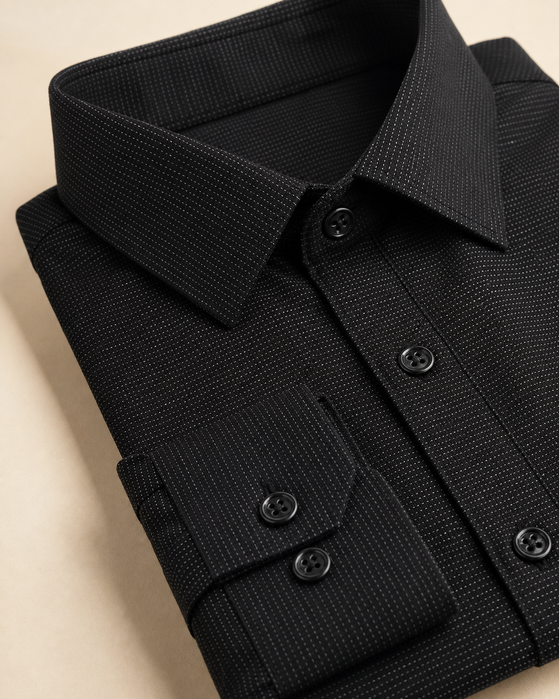WEELZ Boys' textured cotton shirt fabric detail