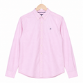 WEELZ Classic Cotton Button-Down Shirt — Blush Pink, source-verified front