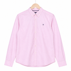 WEELZ Classic Cotton Button-Down Shirt — Blush Pink, source-verified front