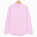 WEELZ Classic Cotton Button-Down Shirt — Blush Pink