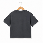 WEELZ Kids Box Fit T-Shirt Gray back on hanger