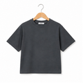 WEELZ Kids Box Fit T-Shirt Gray front on hanger