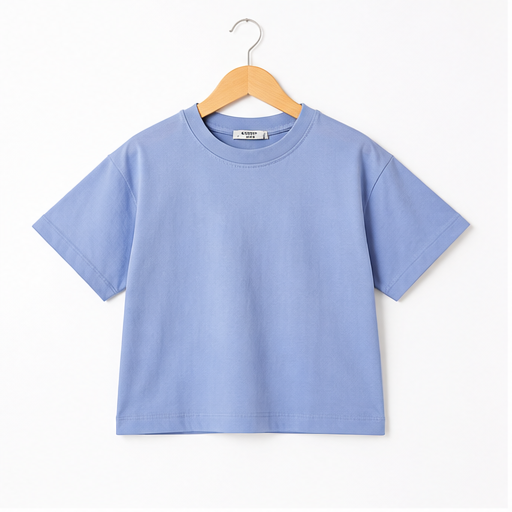 WEELZ Kids Box Fit T-Shirt Light Blue — image 1