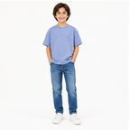 WEELZ Kids Box Fit T-Shirt Light Blue — image 4