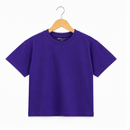 WEELZ Kids Box Fit T-Shirt Purple — image 1