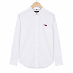 WEELZ white classic shirt with large logo — front