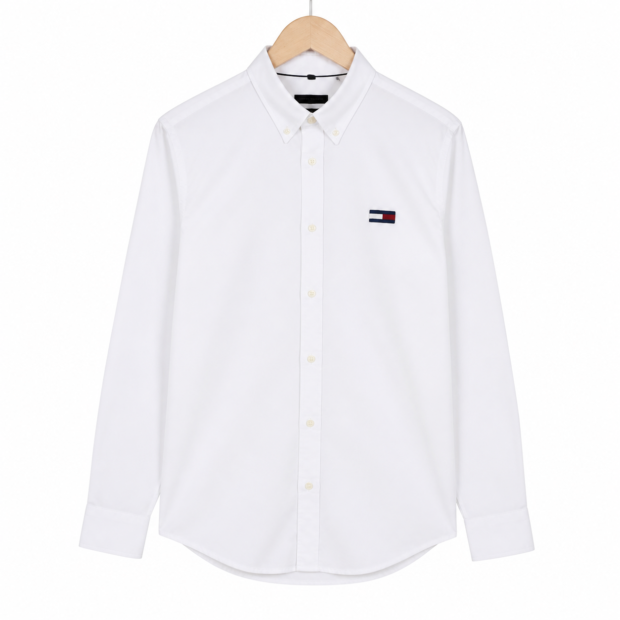 WEELZ white classic shirt with large logo — front