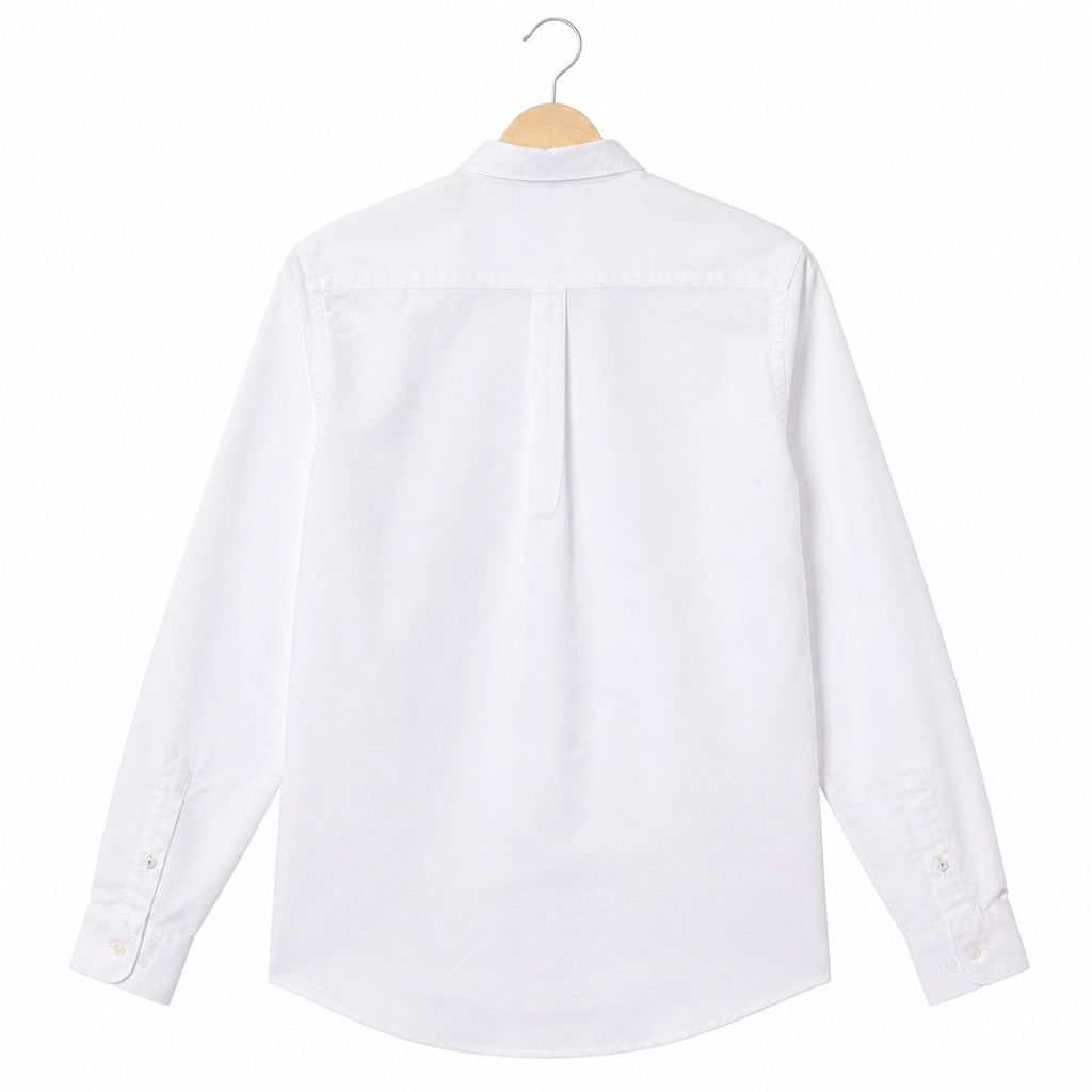 WEELZ white classic shirt with large logo — back
