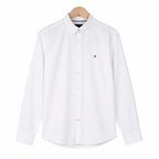 WEELZ white classic shirt with small logo — front