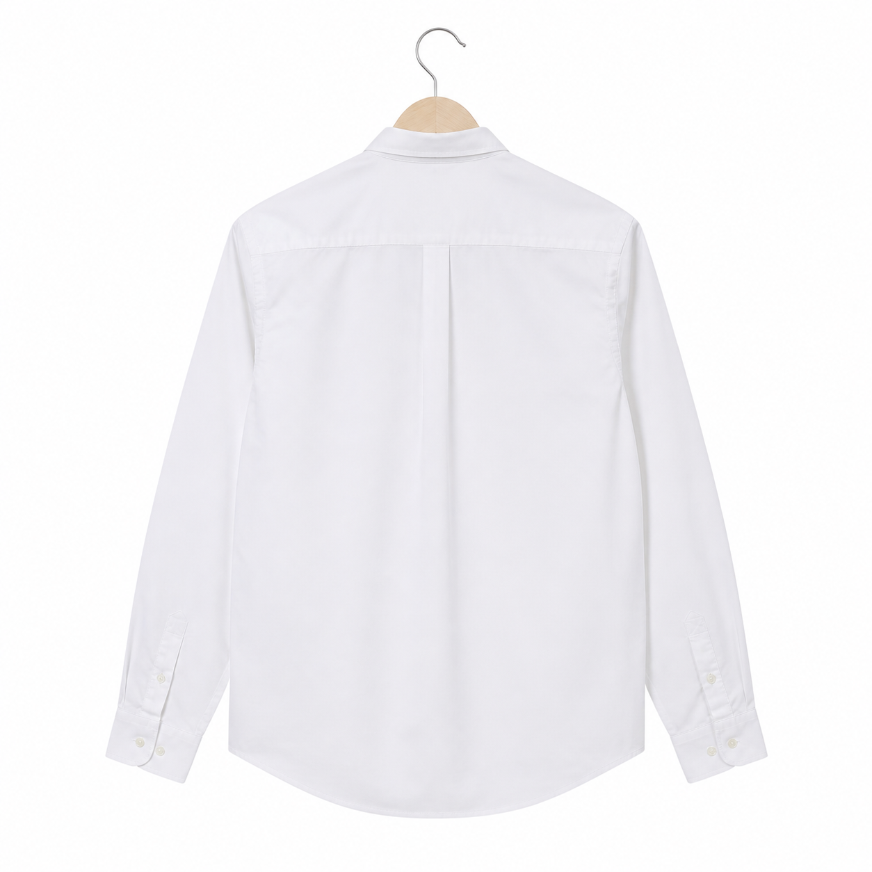 WEELZ white classic shirt with small logo — back